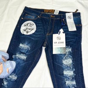 VIP Ripped Jeans